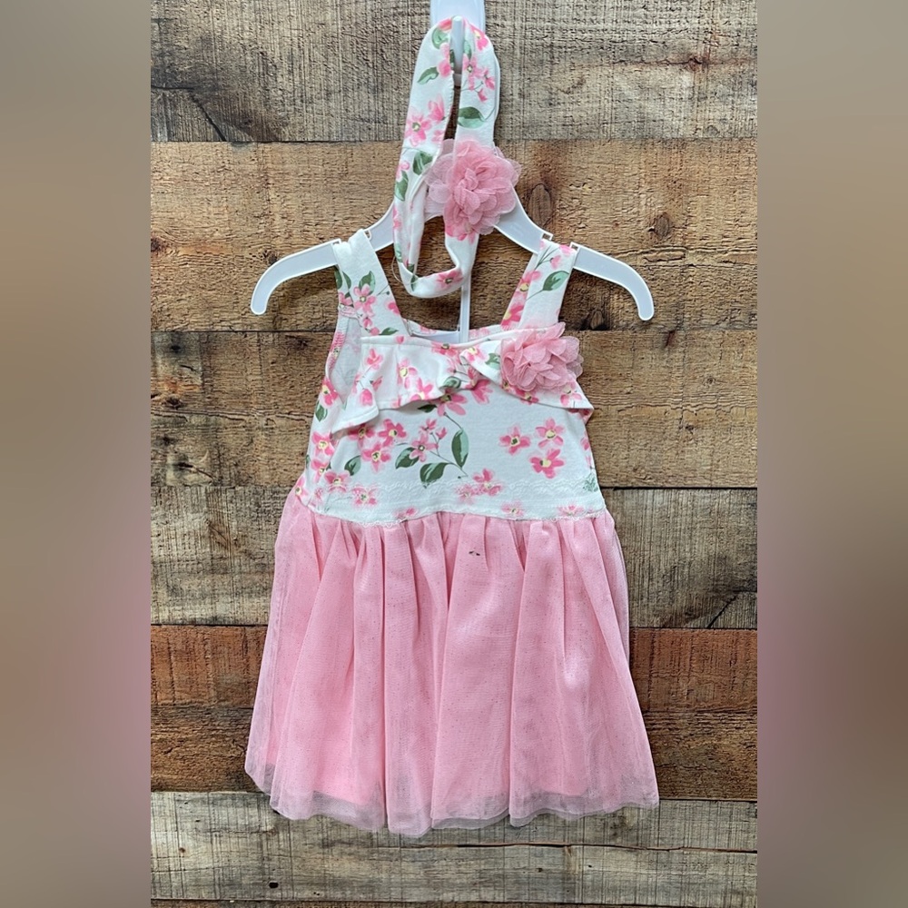Nicole Miller dress with accessory